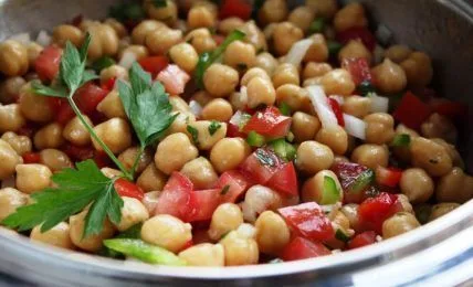 Ensalada-de-garbanzos thermomix - RecetasThermomix.net