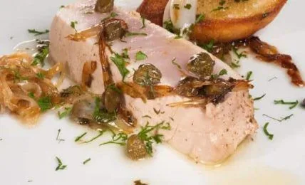 PEZ ESPADA A LA MANTEQUILLA NEGRA RECETASTHERMOMIX.NET