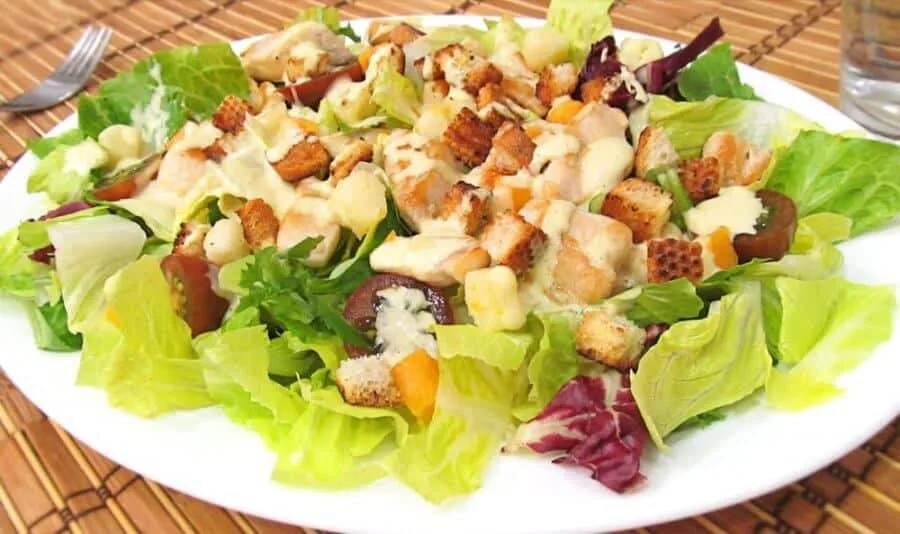 ensalada cesar recetasthermomix.net