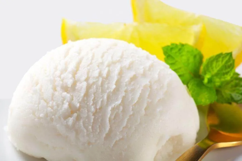 helado de limon