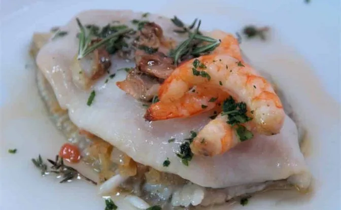 rodaballo gambas almejas recetasthermomix.net