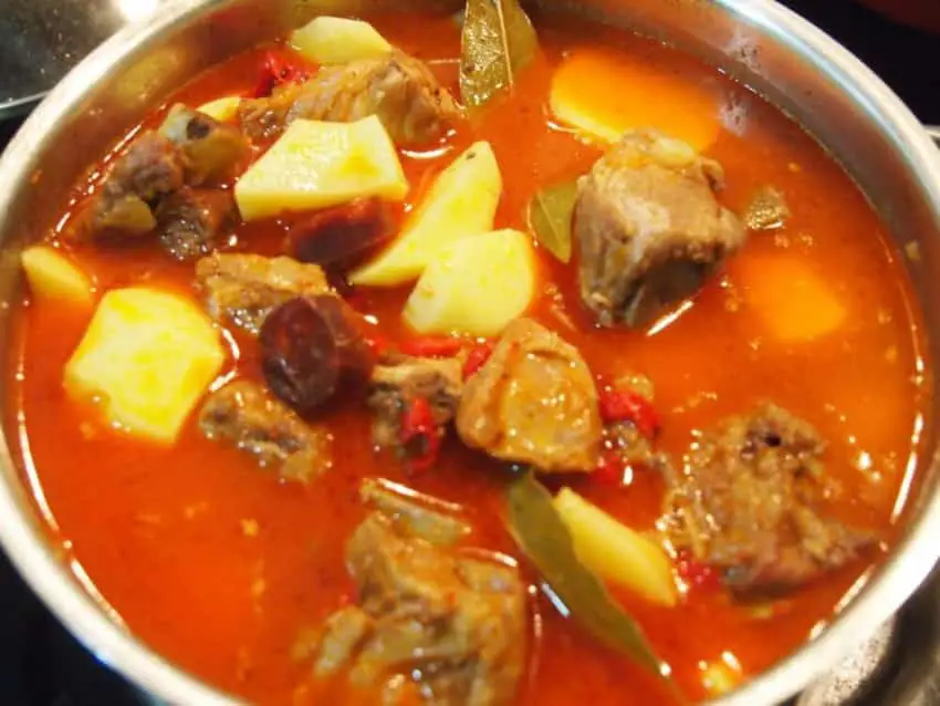 patatas guisadas con carne thermomix