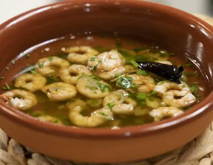 gambas al ajillo receta