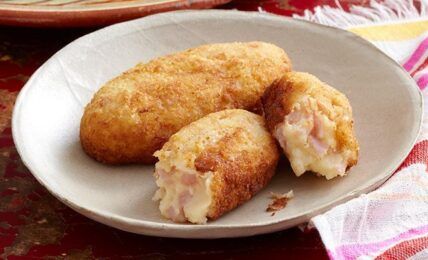 nuggets de queso y jamon