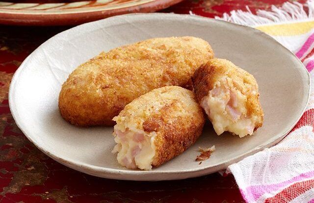 nuggets de queso y jamon