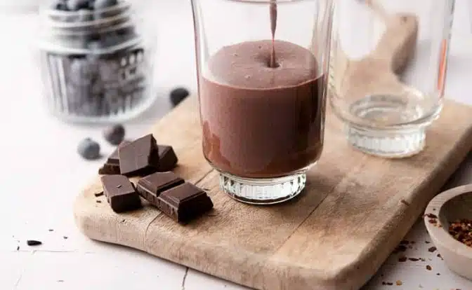 batido fitness de cacao recetas thermomix