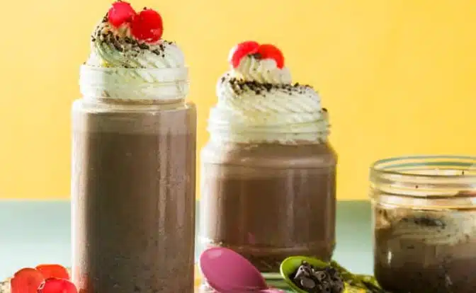 batido selva negra recetas thermomix