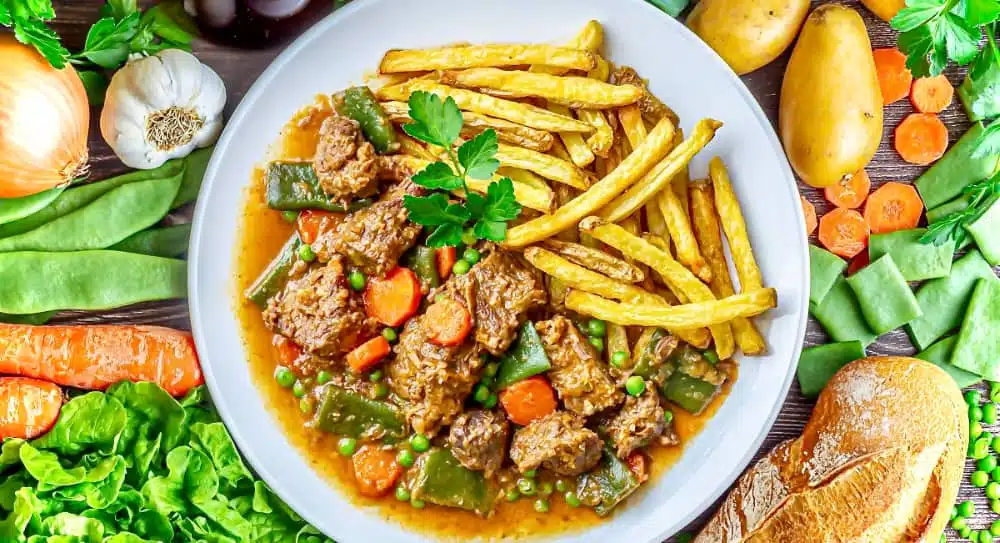 ternera a la jardinera receta