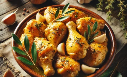 POLLO AL AJILLO RECETA PARA THERMOMIX