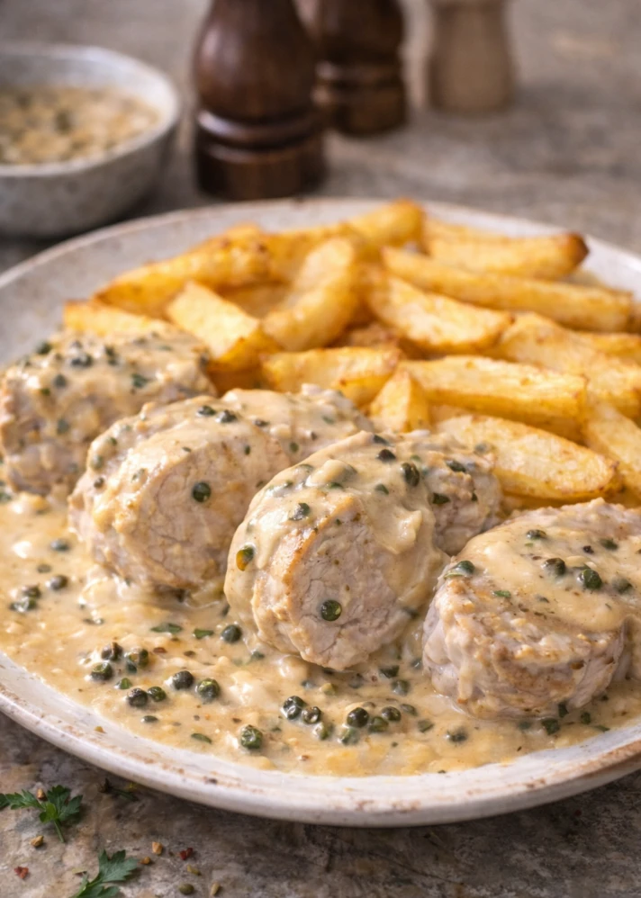 solomillo a la pimienta receta