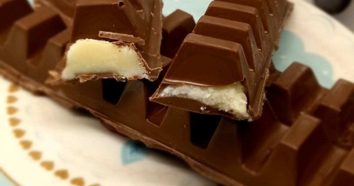 BARRITAS CASERAS de CHOCOLATE de KINDER