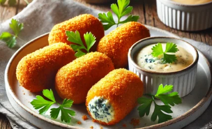 CROQUETAS DE QUESO AZUL