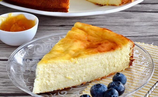 tarta de queso griega