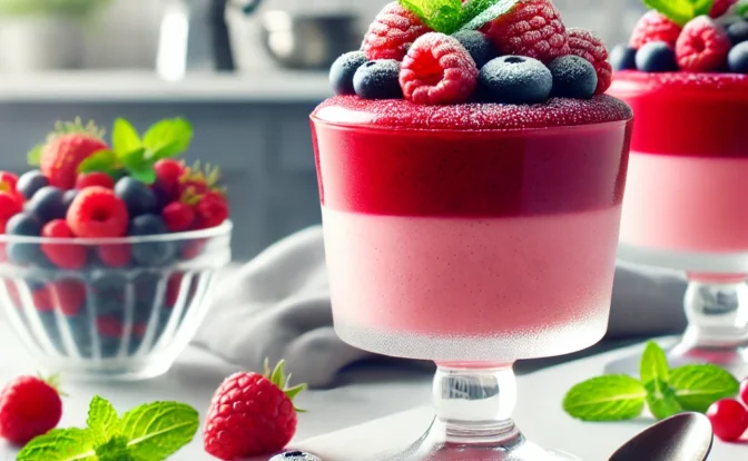 MOUSSE DE FRUTOS ROJOS