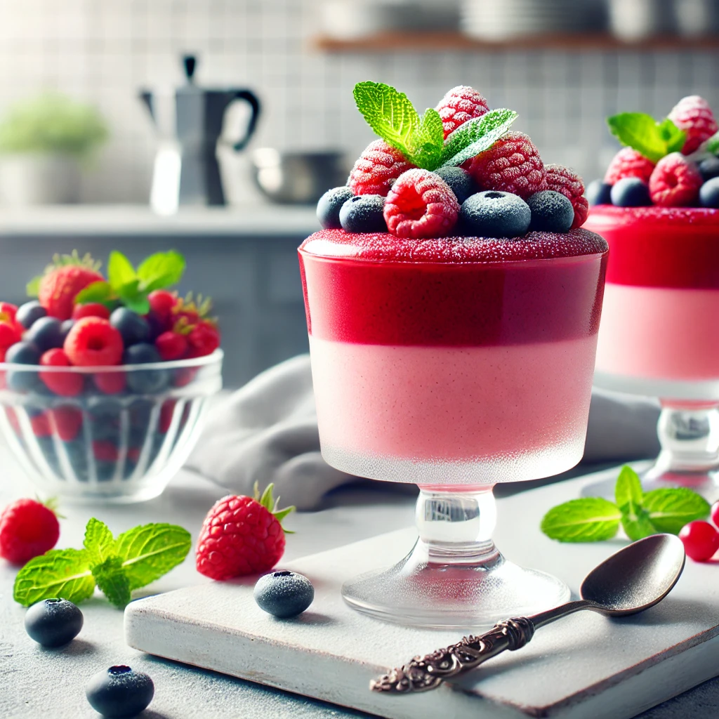 MOUSSE DE FRUTOS ROJOS