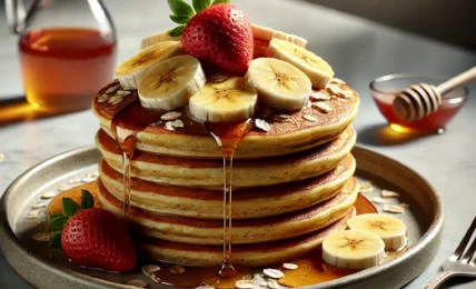 Tortitas de Avena y Plátano