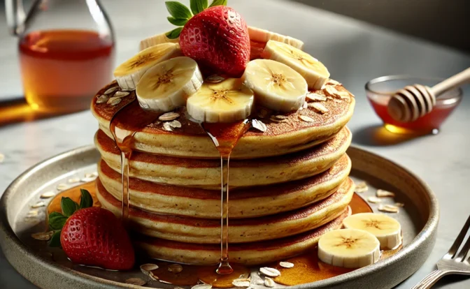 Tortitas de Avena y Plátano