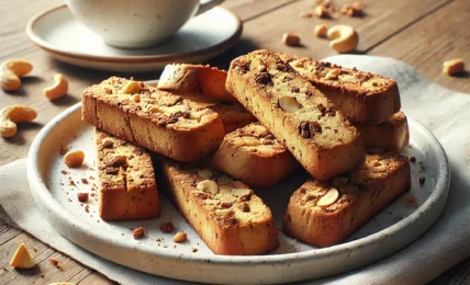 Cantucci de Cacao y Anacardos