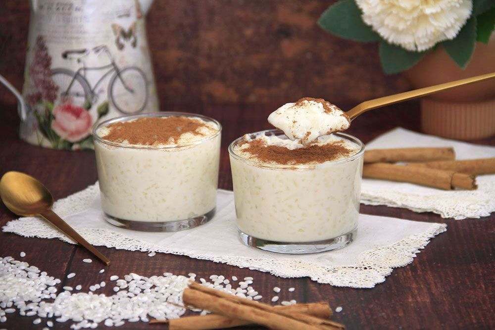 ARROZ con LECHE y CHOCOLATE blanco