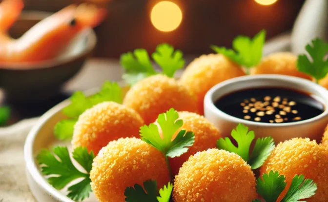 BOLITAS de GAMBAS