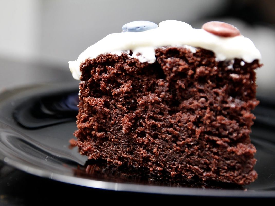 Bizcocho de calabaza y chocolate con frosting Halloween3