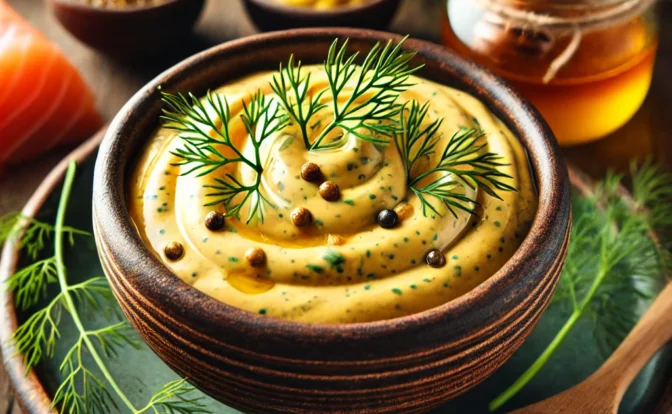 SALSA De MOSTAZA Y ENELDO