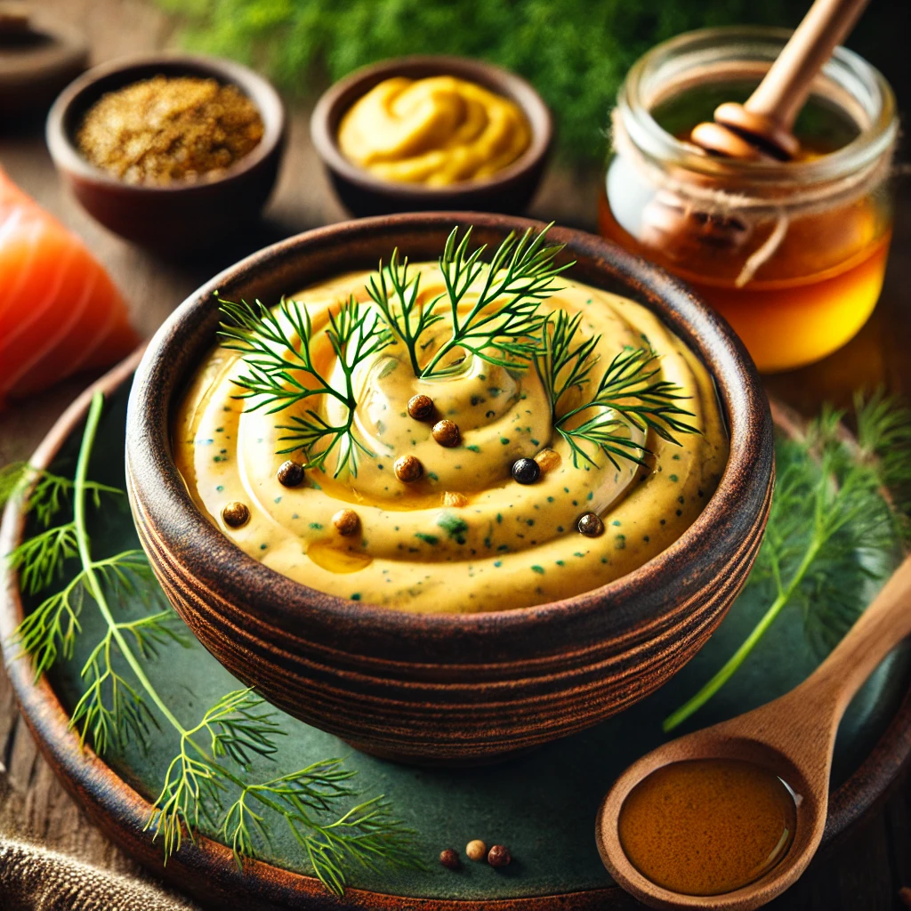 SALSA De MOSTAZA Y ENELDO
