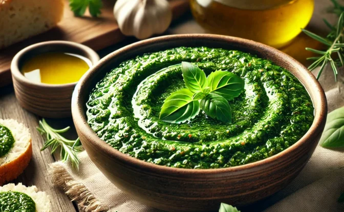 SALSA de HIERBAS aromaticas