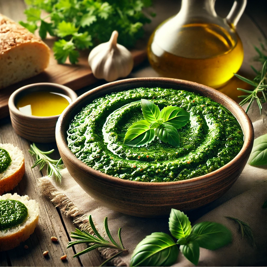 SALSA de HIERBAS aromaticas