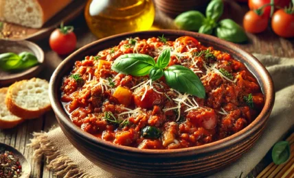 Salsa BOLONESA al estilo Jamie Oliver