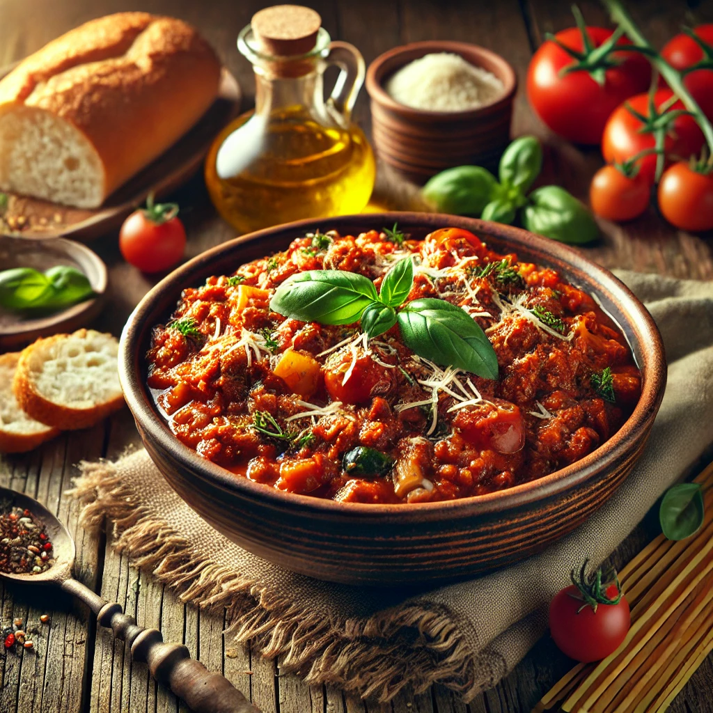 Salsa BOLONESA al estilo Jamie Oliver