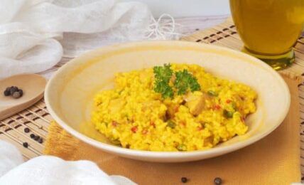 arroz con pollo con my cook touch receta 595x335 1
