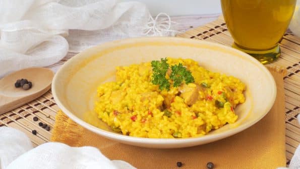 arroz con pollo con my cook touch receta 595x335 1