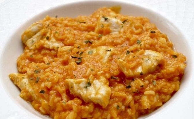 arroz pez espada