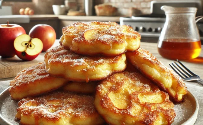 bunuelos de manzana