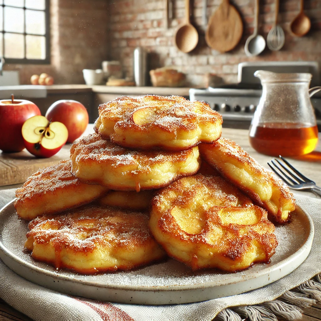 bunuelos de manzana