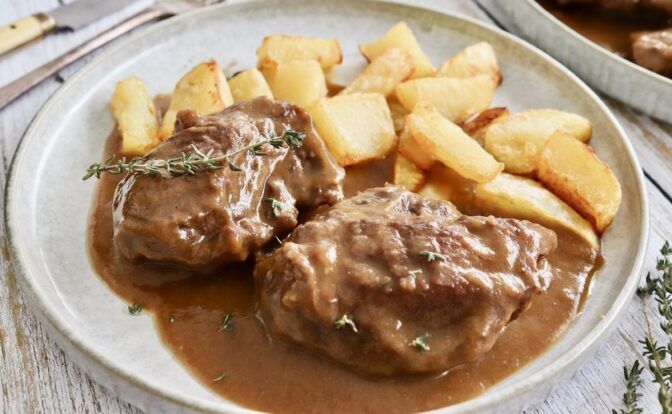carrillada en salsa casera