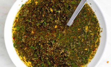 como hacer salsa chimichurri