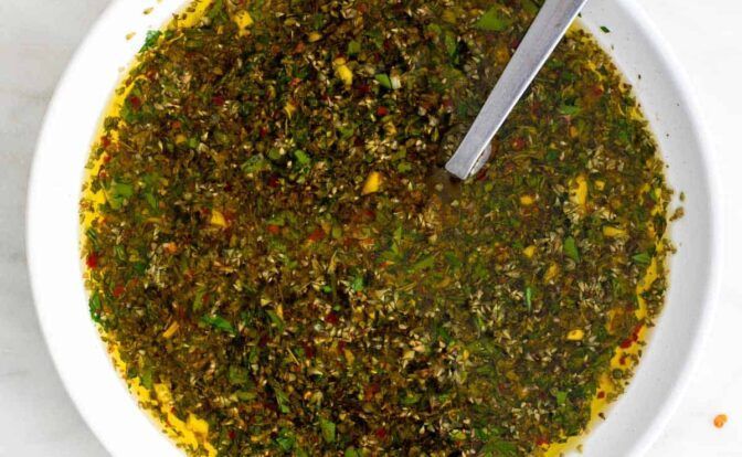 como hacer salsa chimichurri