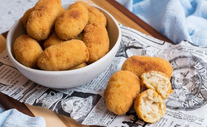 CROQUETAS de CARNE de barbacoa