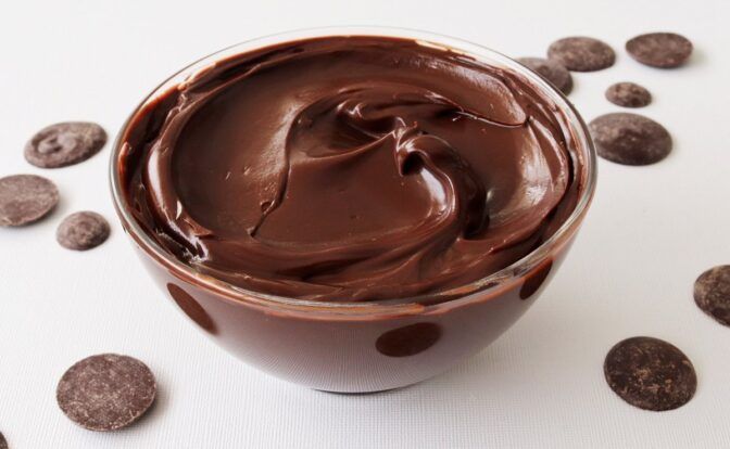 ganache de chocolate