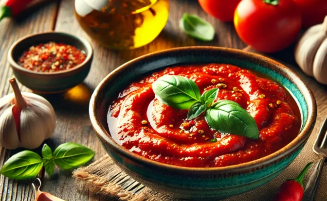 receta de salsa de tomate picante