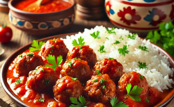 albondigas con tomate
