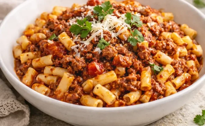 macarrones tex mex
